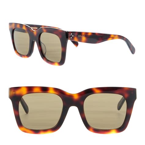 celine 41411 f s|CELINE Luca Sunglasses CL 41411/F/S Black Havana.